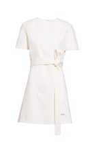 SHORT ELLA DENIM DRESS - Dresses - Sassanova