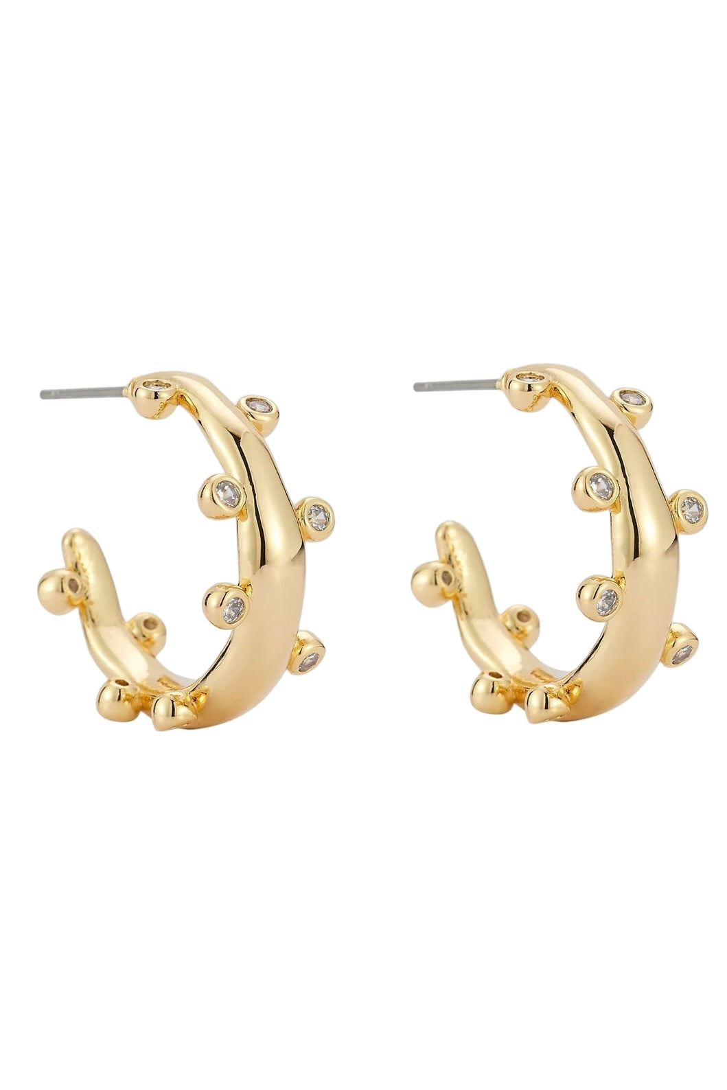 ADELINE HOOPS- GLD/CLR
sassanova