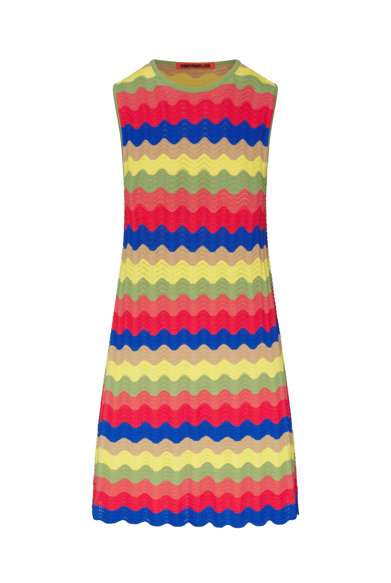 MOJI WAVE MINI DRESS