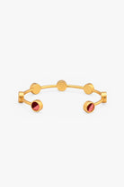 BRITTANY MULTI BEZEL CUFF - Bracelets - Sassanova