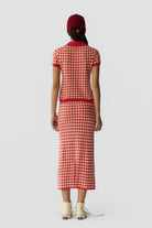 GINGHAM SHRUNKEN POLO - Sweaters - Sassanova