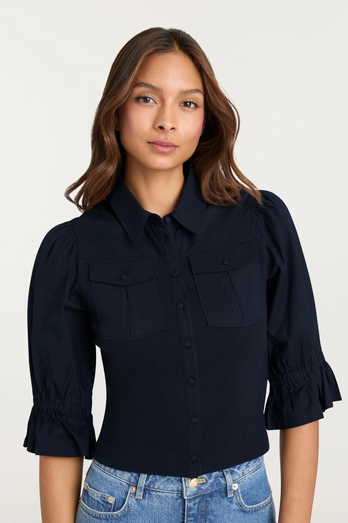 LYRIC TOP - Blouses - Sassanova