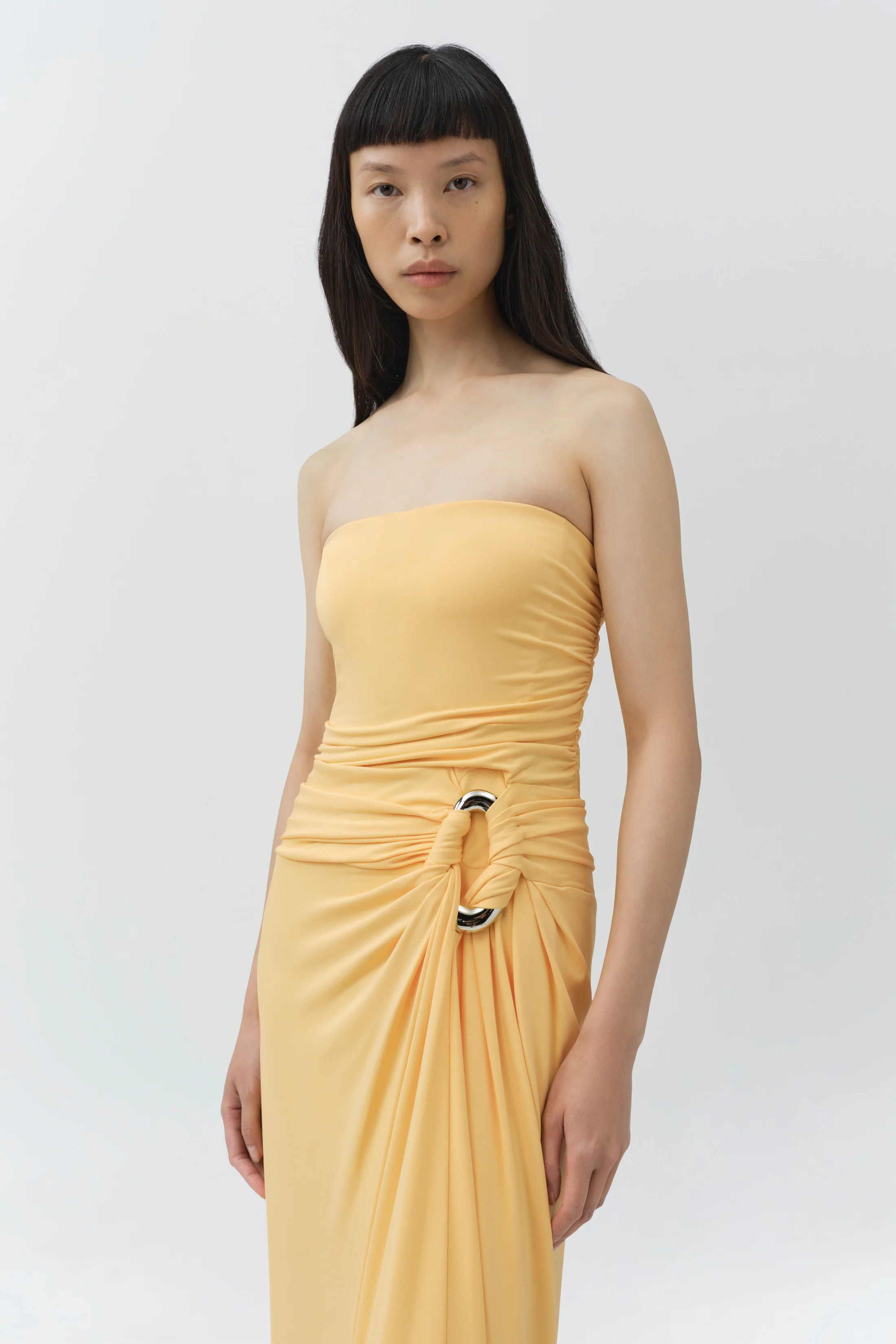 EMMA STRAPLESS BUSTIER GOWN - Dresses - Sassanova