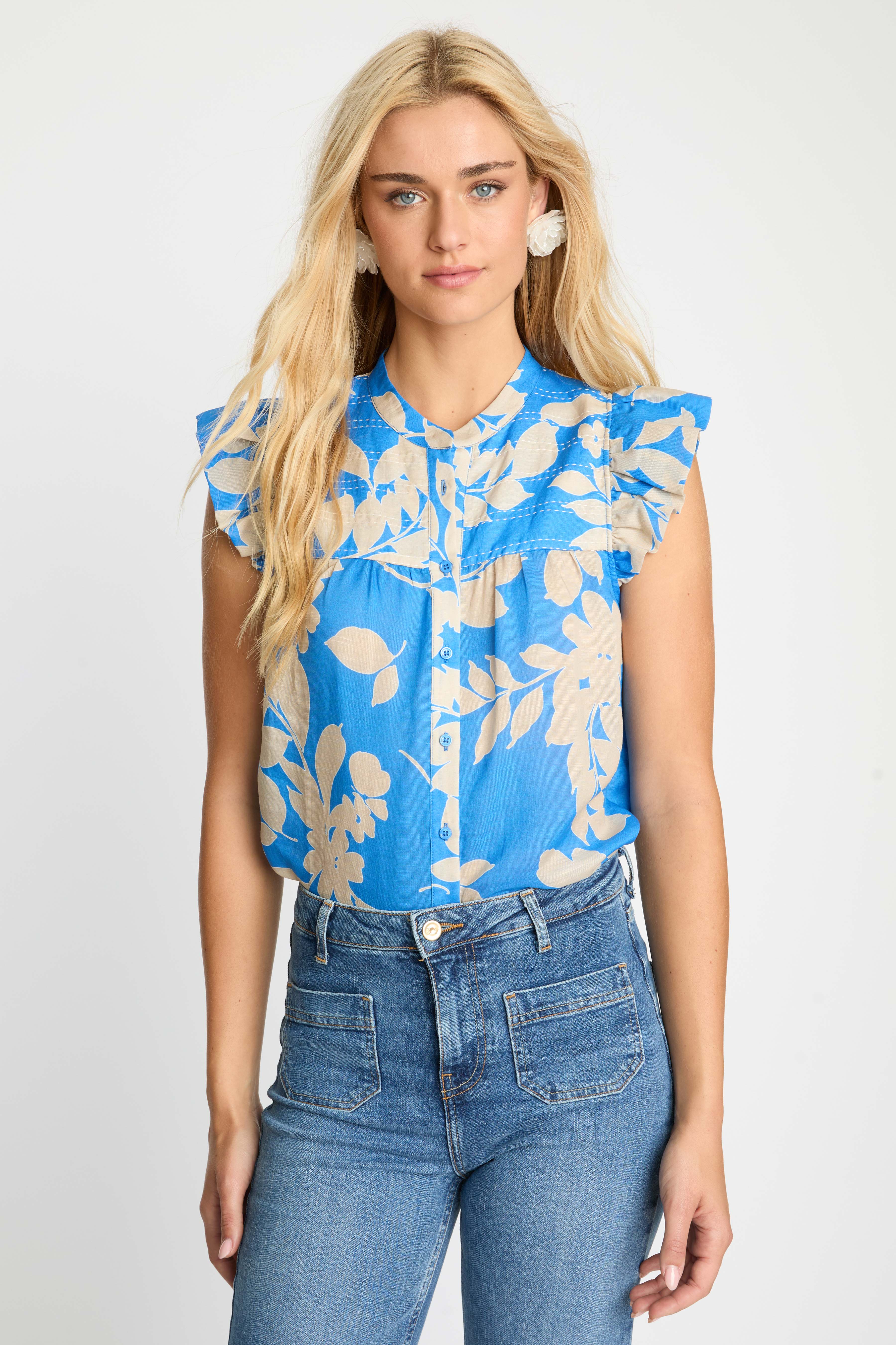 ANTHEA TOP - Blouses - Sassanova