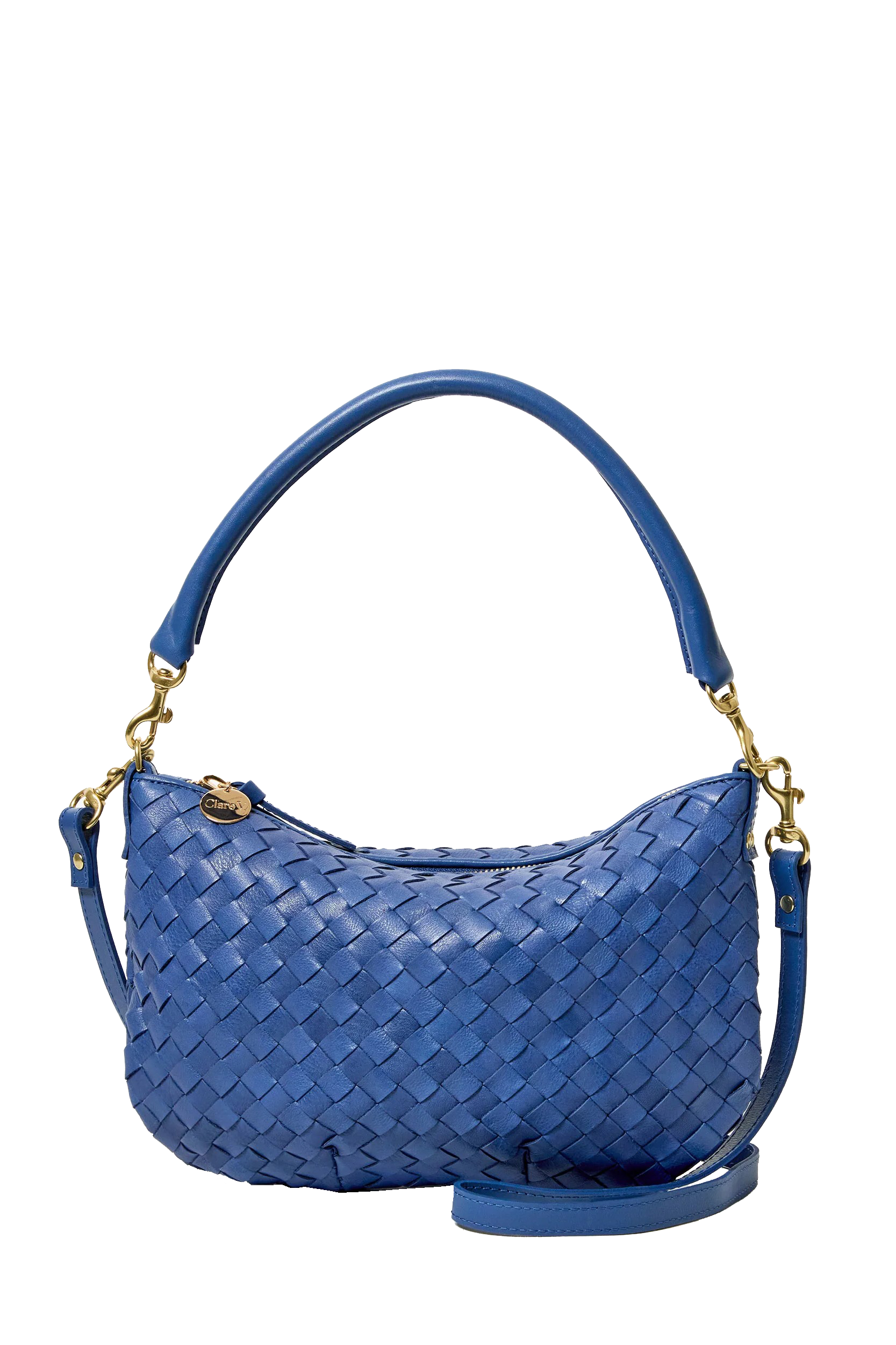 PETITE MOYEN MESSENGER WOVEN DIAGONAL - Handbags - Sassanova