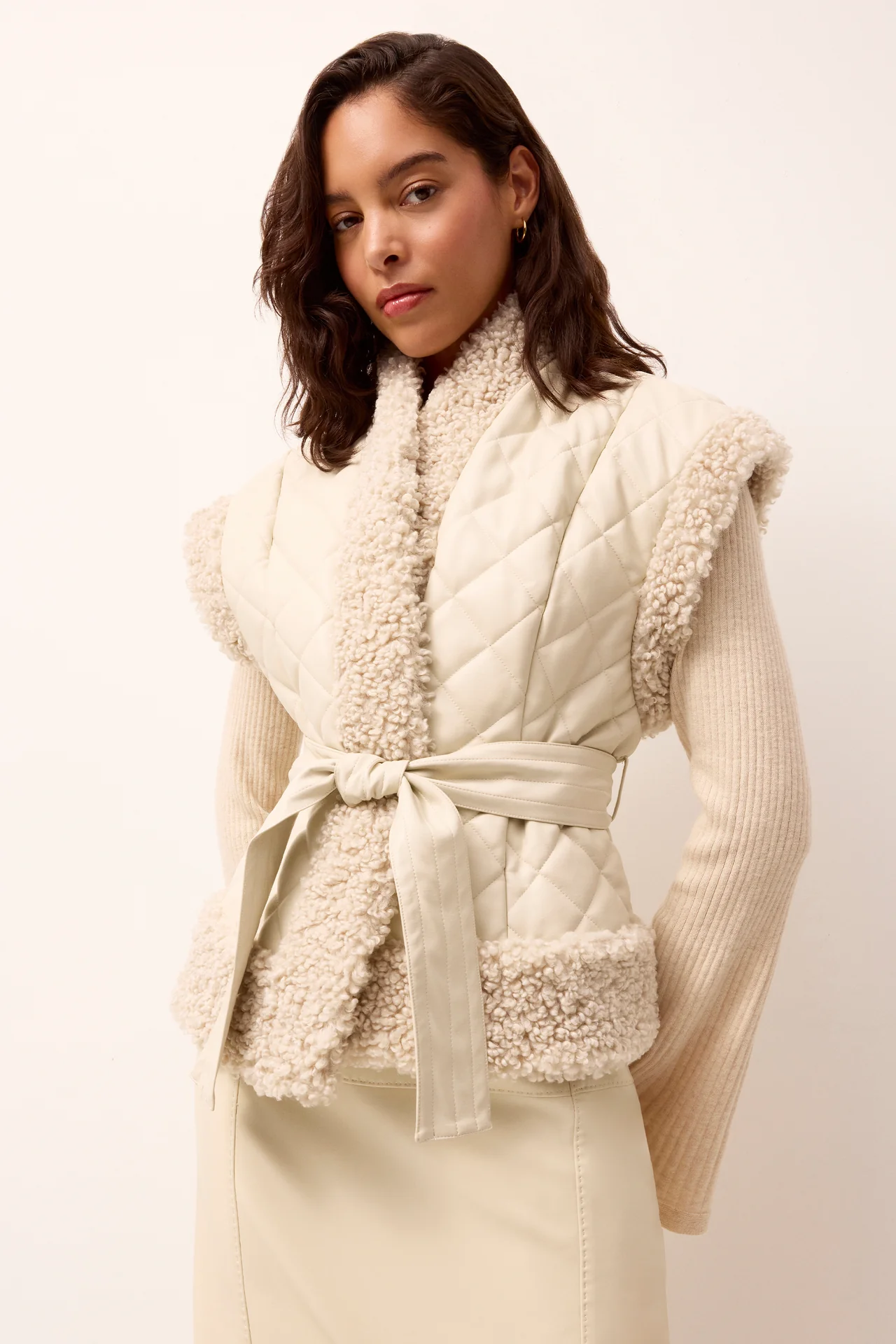 BEATRICE VEST - Vests - Sassanova