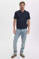 HARVEY RIBBED POLO - Polos - Novaman