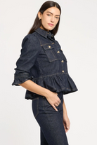 DENIM DELANIE JACKET - Jackets - Sassanova