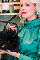 LULU FAILLE HANDBAG - Sassanova