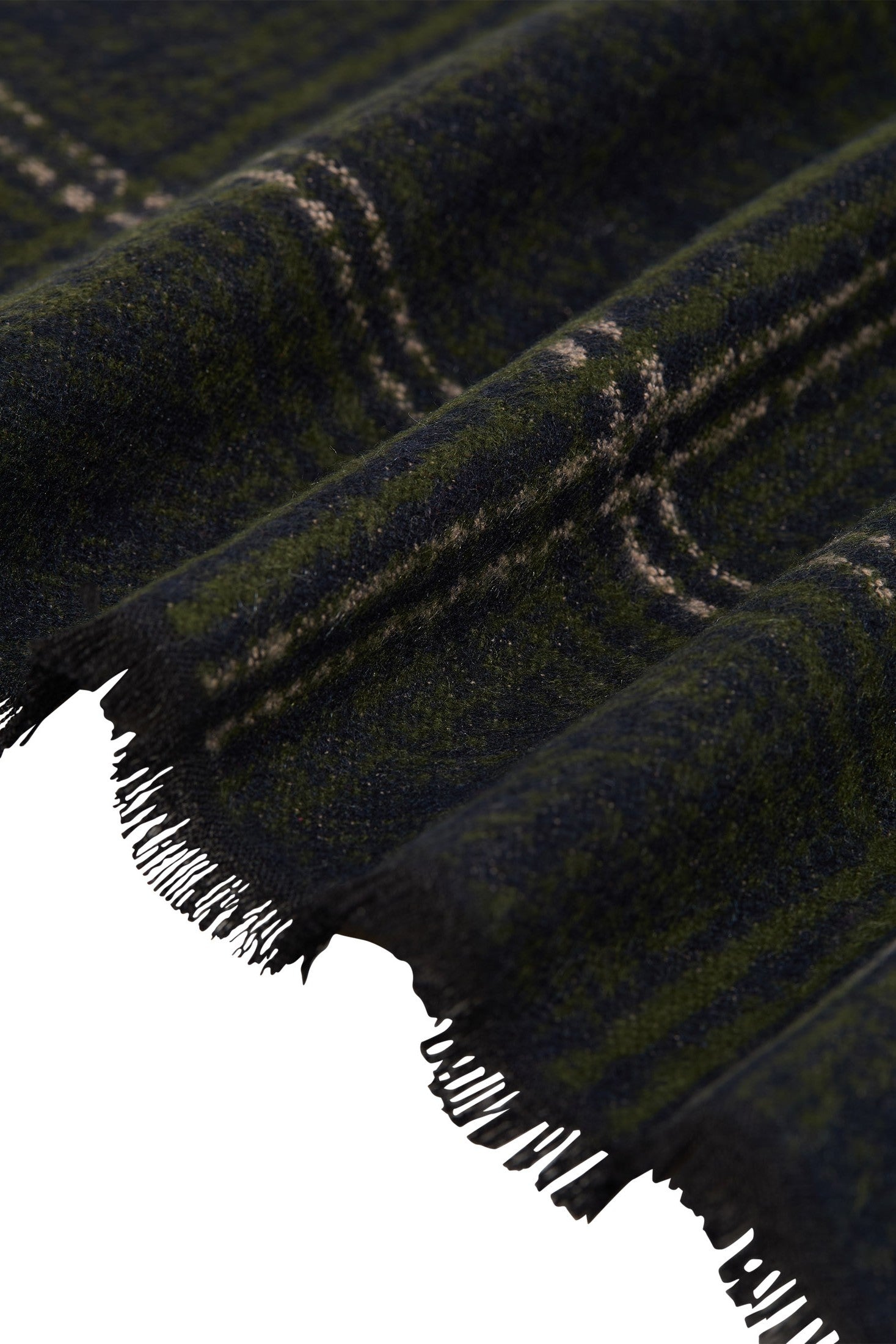 LOUIS SILK SCARF GREEN OS - novaman