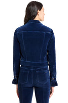 VELVET DENIM DERYN JACKET-sassanova