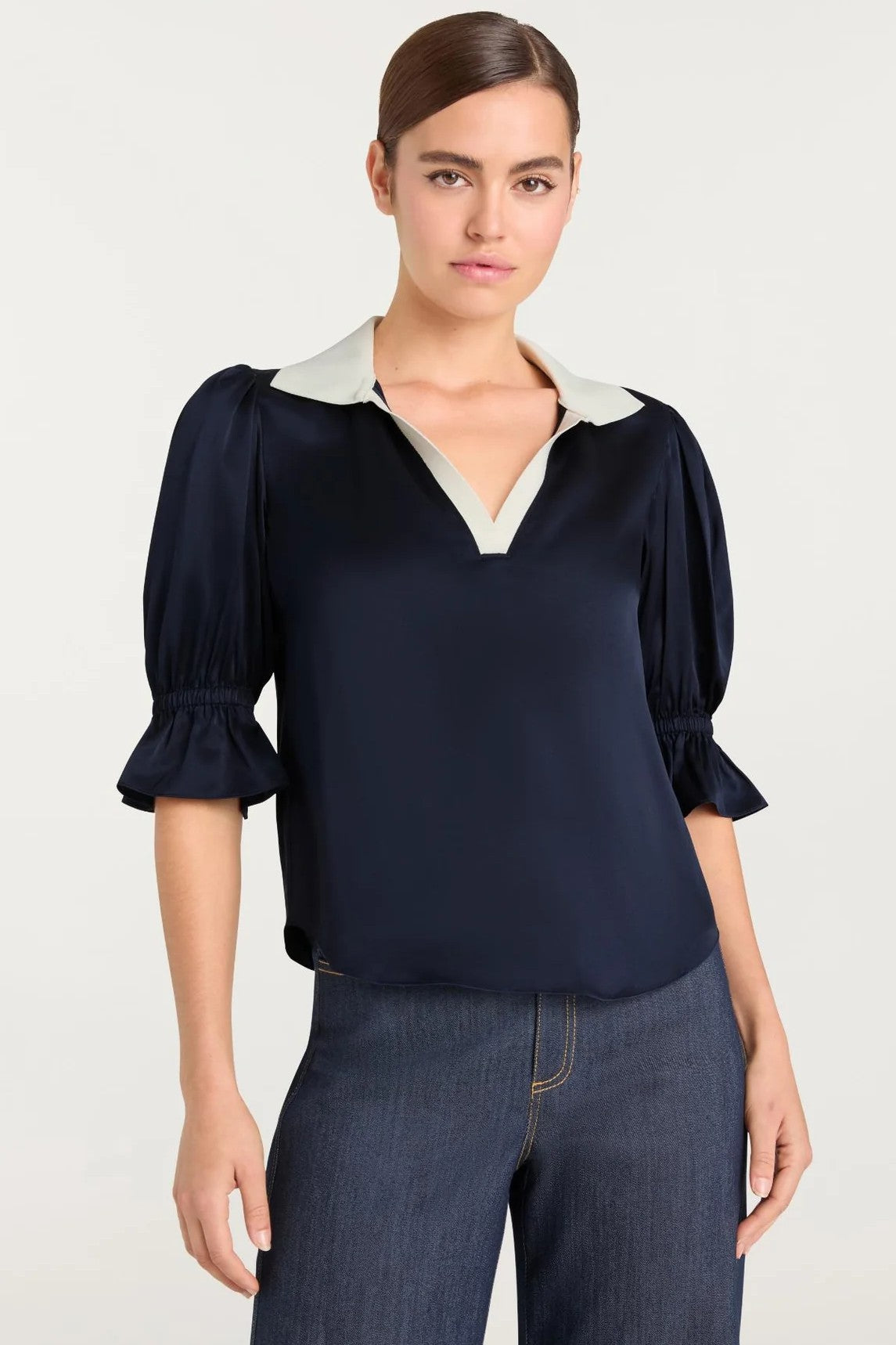 FREIDA TOP - Blouses - Sassanova