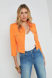 KUMI CROPPED FITTED JACKET