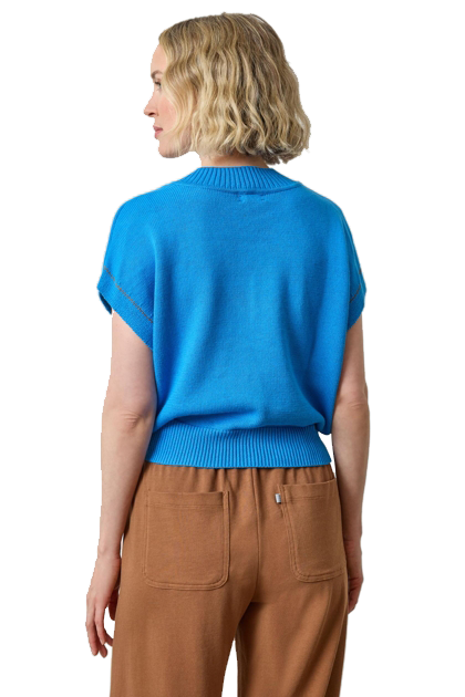 V-NECK WEDGE SWEATER (PA3213)- Sassanova