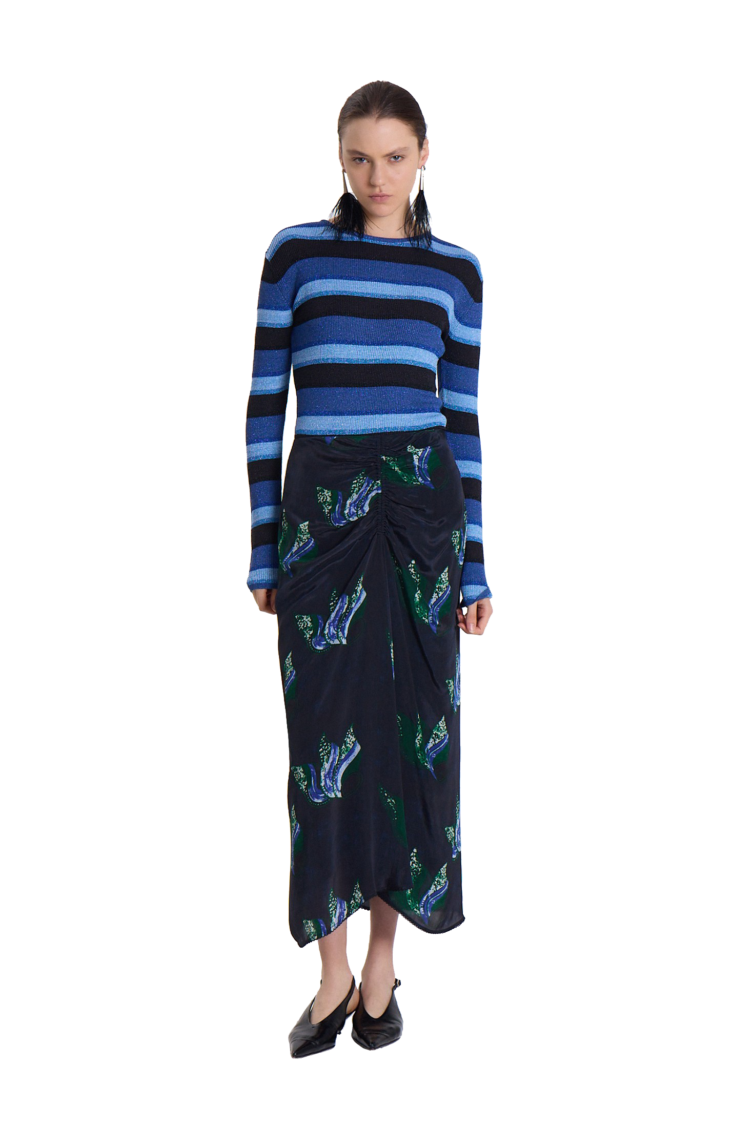 MELROSE BONNY MIDI SKIRT - Skirt - Sassanova