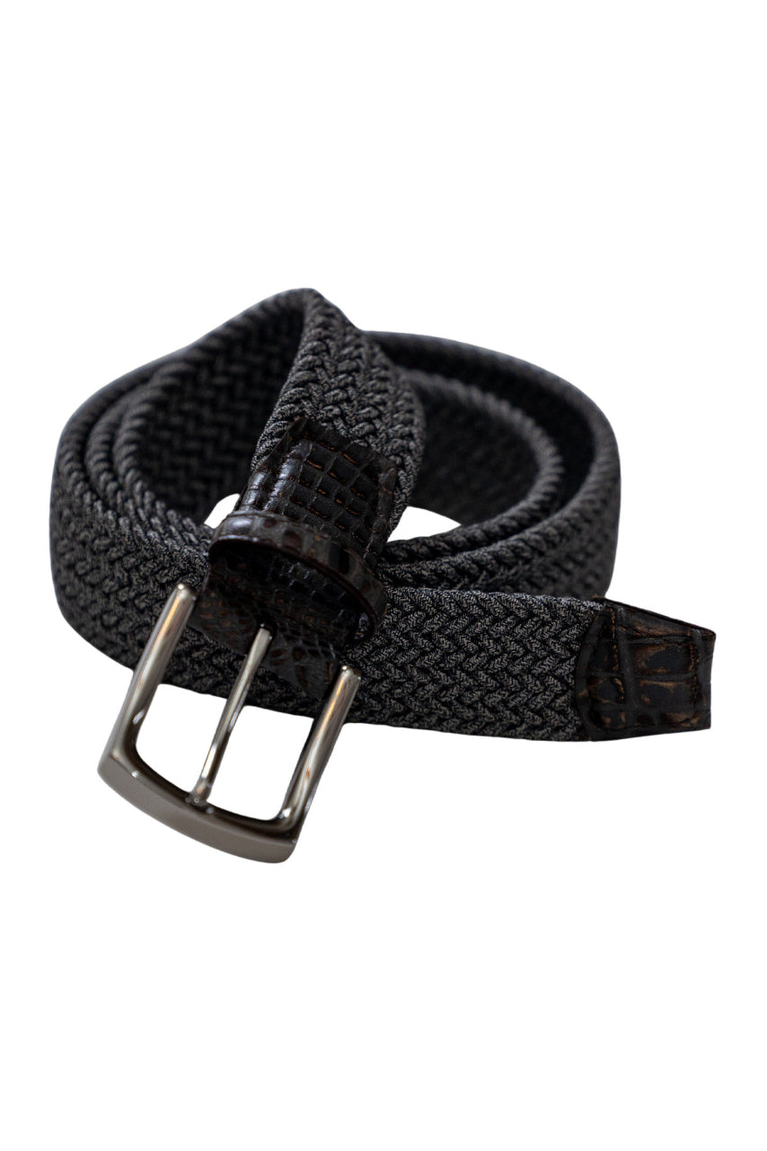ITALIAN WOVEN BELT - Belts - Novaman