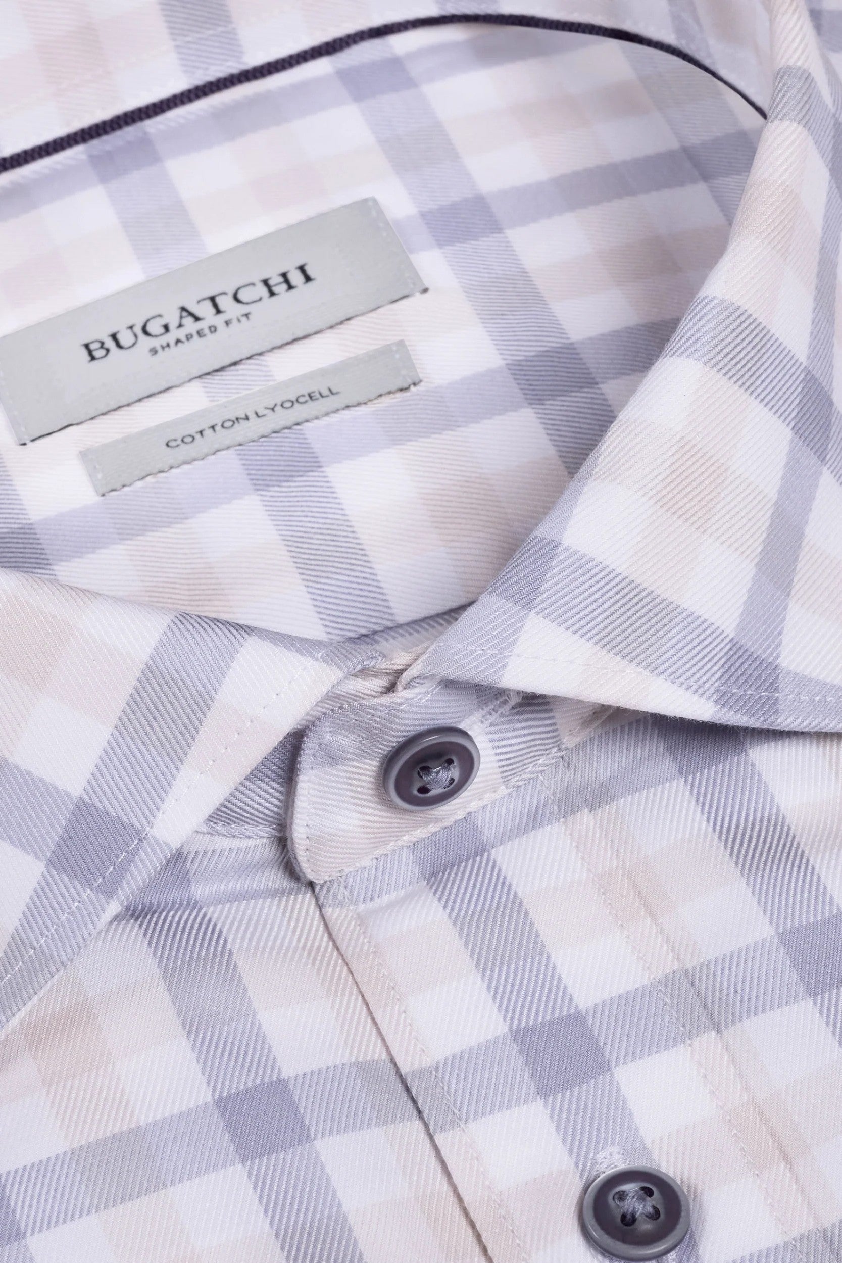 LONG SLEEVE AXEL WOVEN SHAPED SPORT SHIRT - Long Sleeved Shirts - Novaman