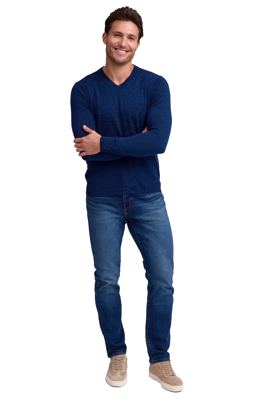 CLASSIC V-NECK - Sweaters - Novaman