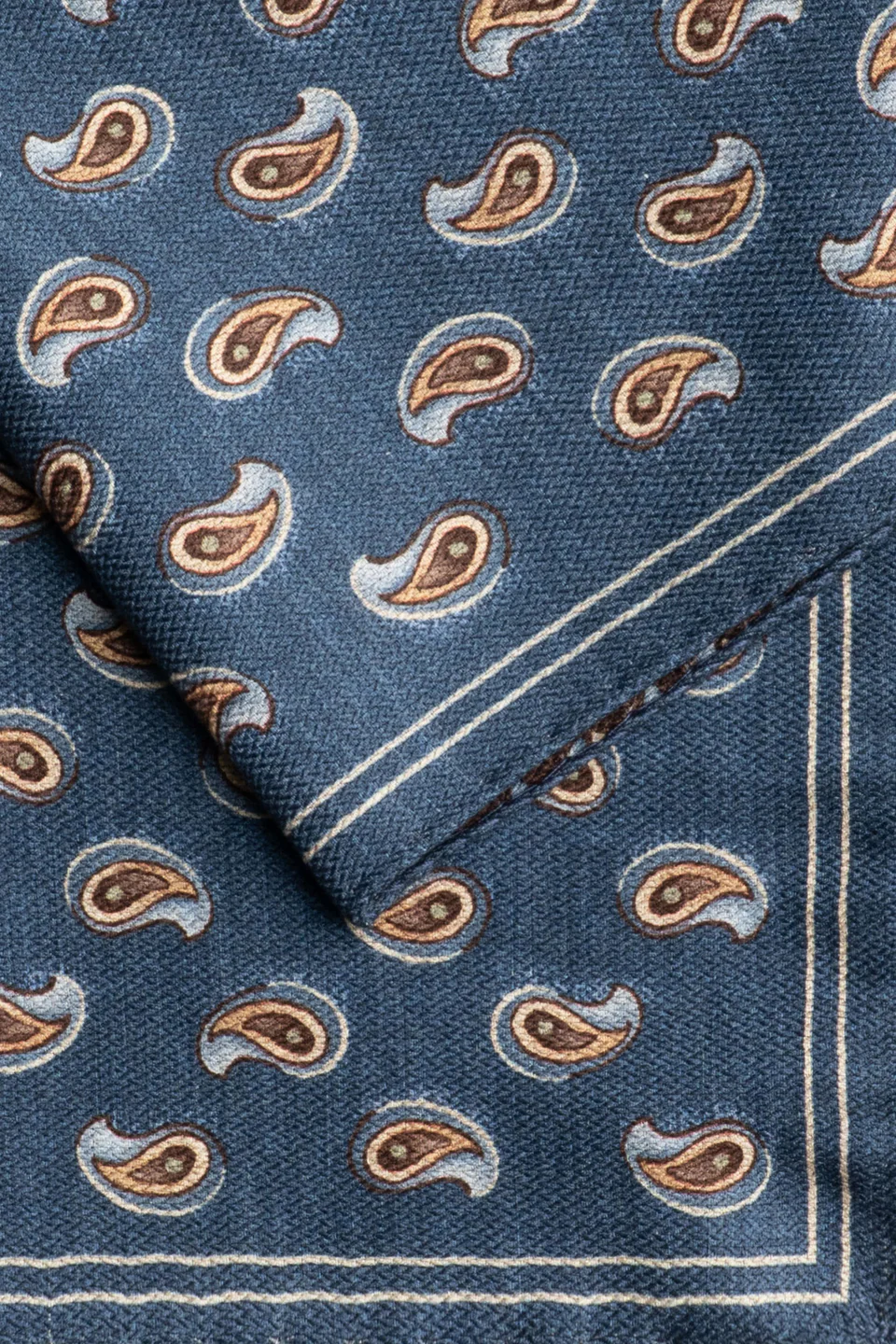 blue pocket square-novaman