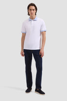 SHORT SLEEVE THREE BUTTON POLO - Polos - Novaman