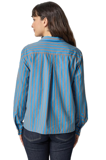 STRIPED BUTTON DOWN (PA3235) - Sassanova