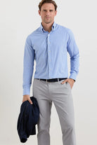 BIENVILLE PERFORMANCE POPLIN SPORT SHIRT - Long Sleeved Shirts - Novaman