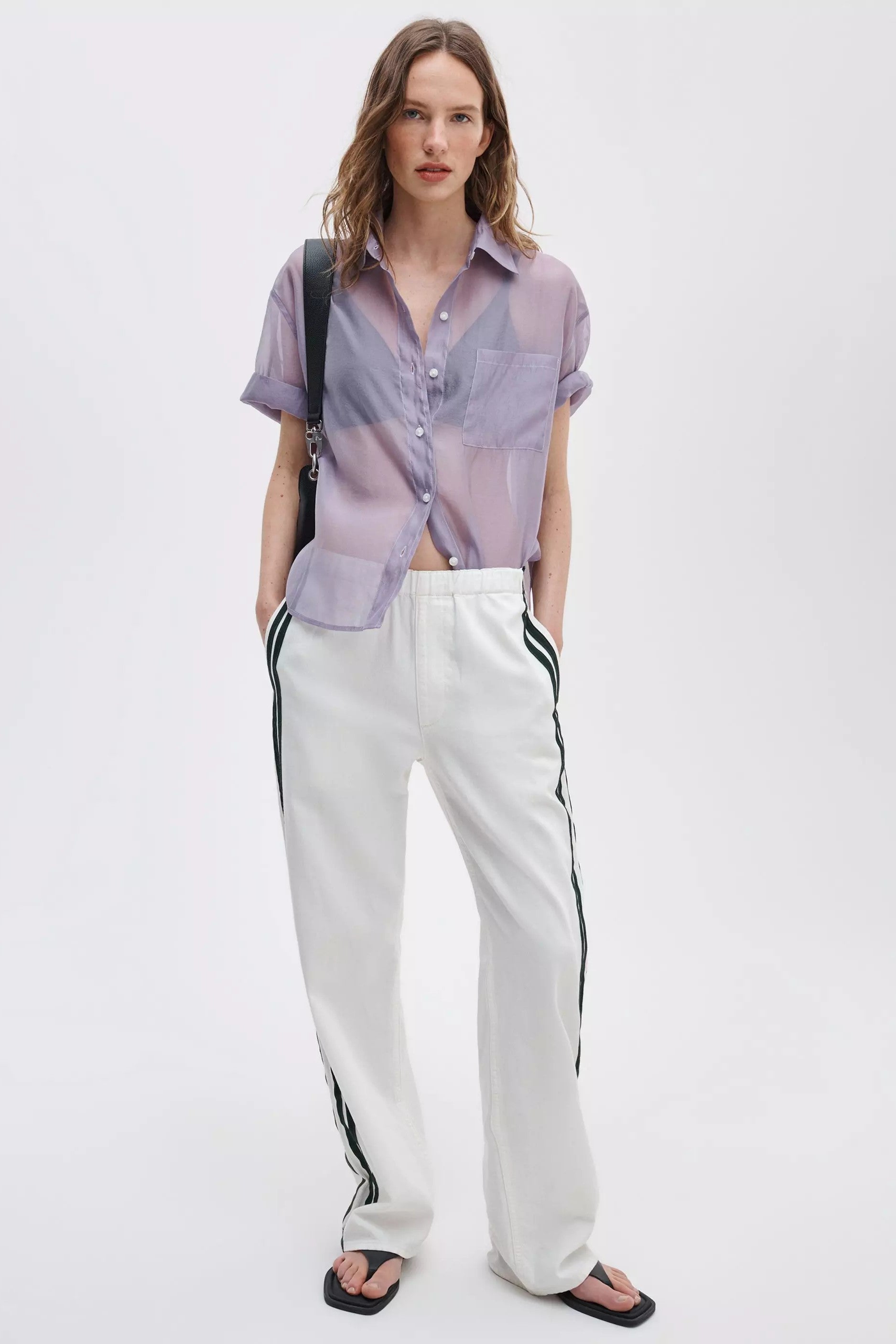 FEATHERWEIGHT LOGAN PULL ON TRACK JEAN - Pants - Sassanova
