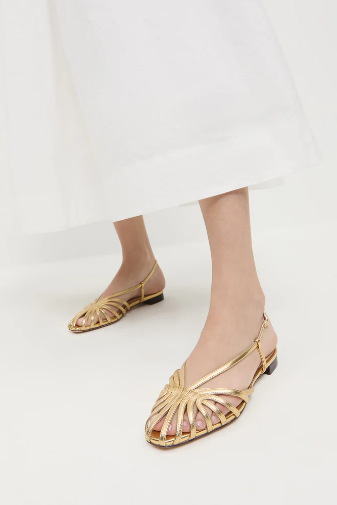 DEVON SLINGBACK SANDAL - Shoes - Sassanova