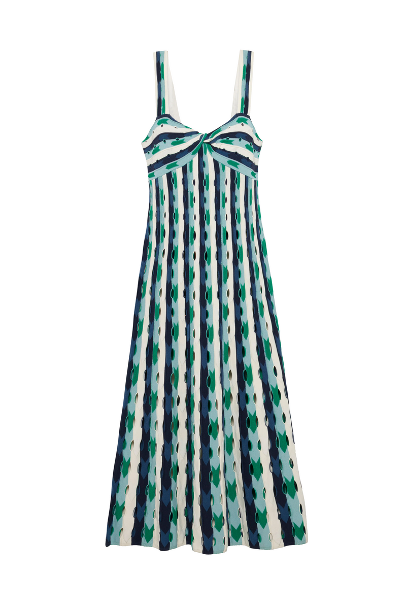 CHRISTINA KNIT MIDI DRESS