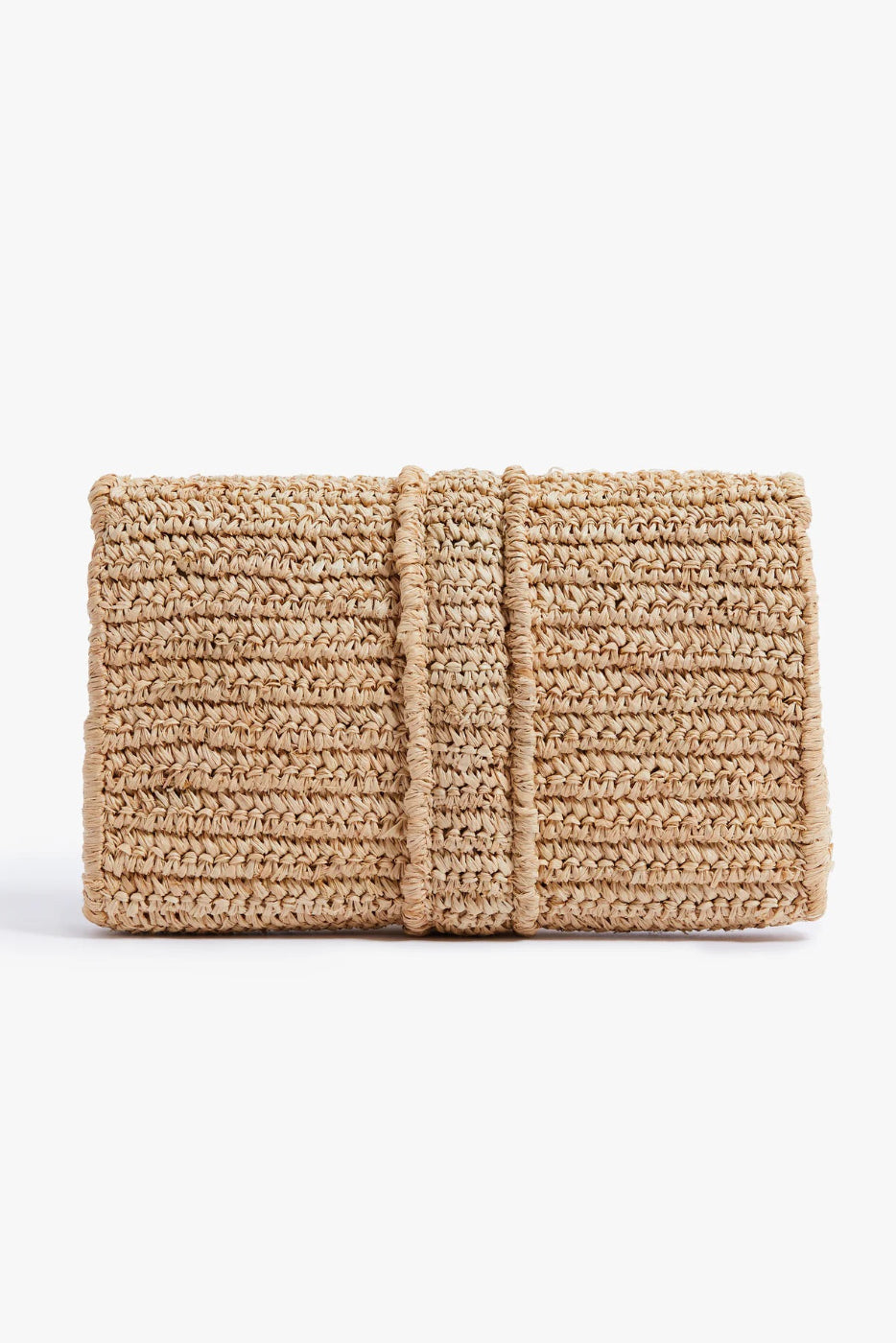 THE AVIS CLUTCH- NATURAL - Handbags - Sassanova