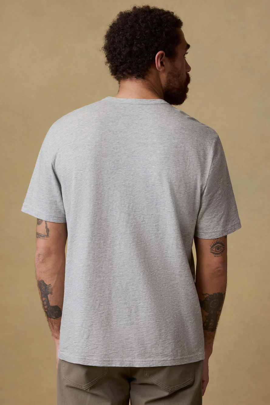 SUNWASHED POCKET TEE - T-shirts - Novaman