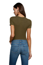 RESSI SS RIBBED CREW NECK TEE
sassanova