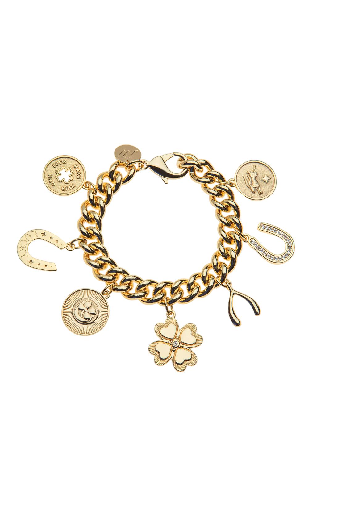lucky charm bracelet - bracelets - sassanova