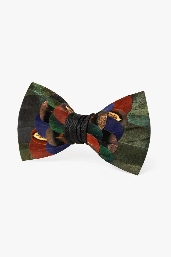 WOODLAND BOW TIE MULTI - Bowties - Novaman