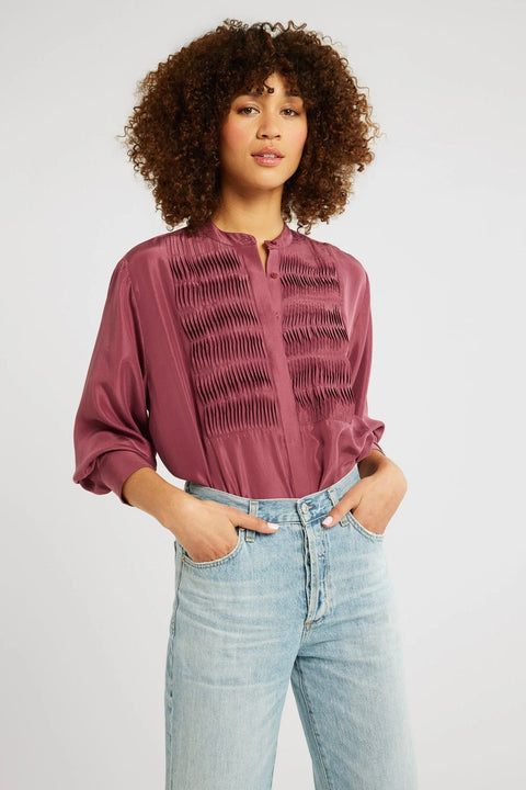 KEATON SILK TOP