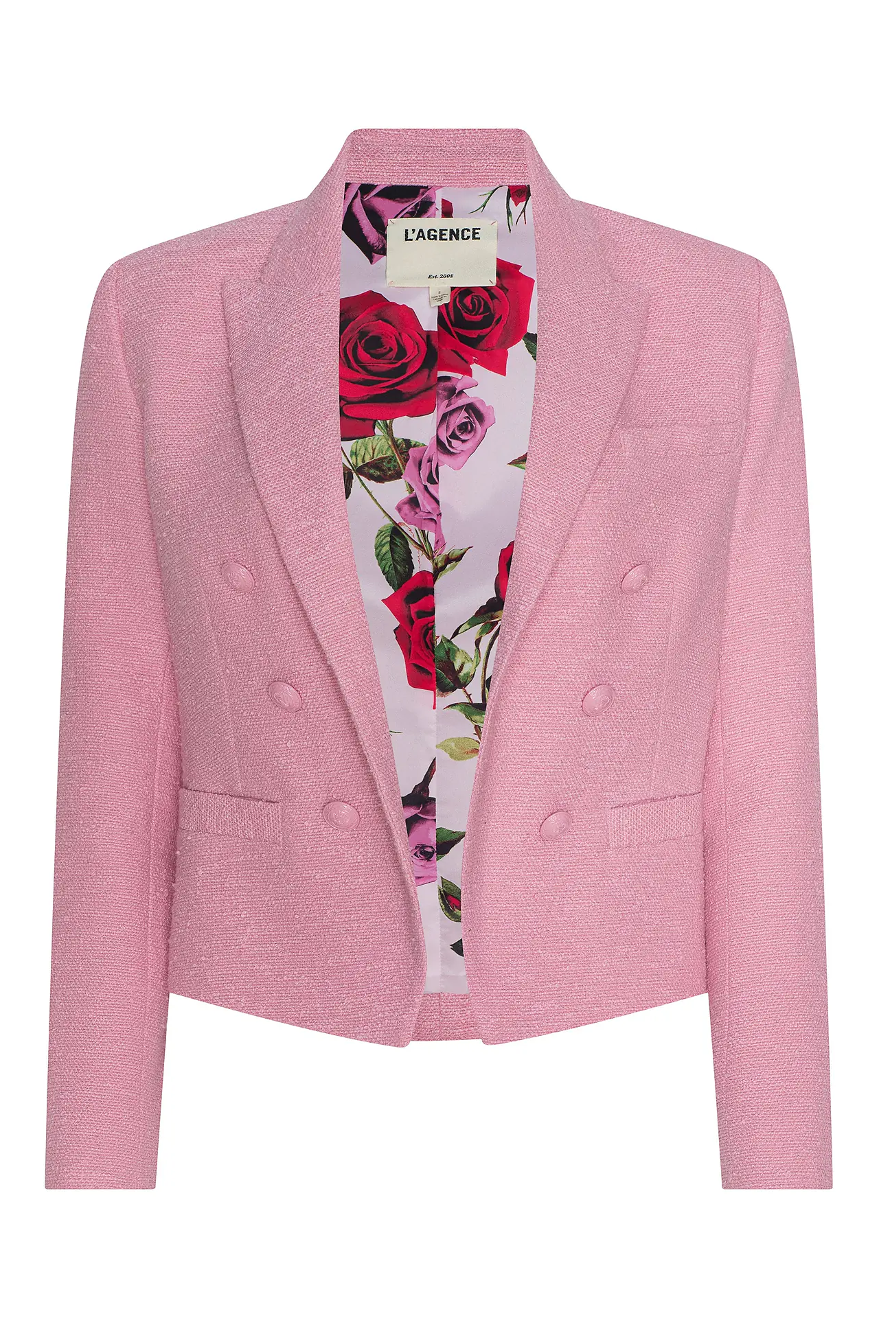 BROOKE DBL BRSTD CROP BLAZER - Jackets - Sassanova