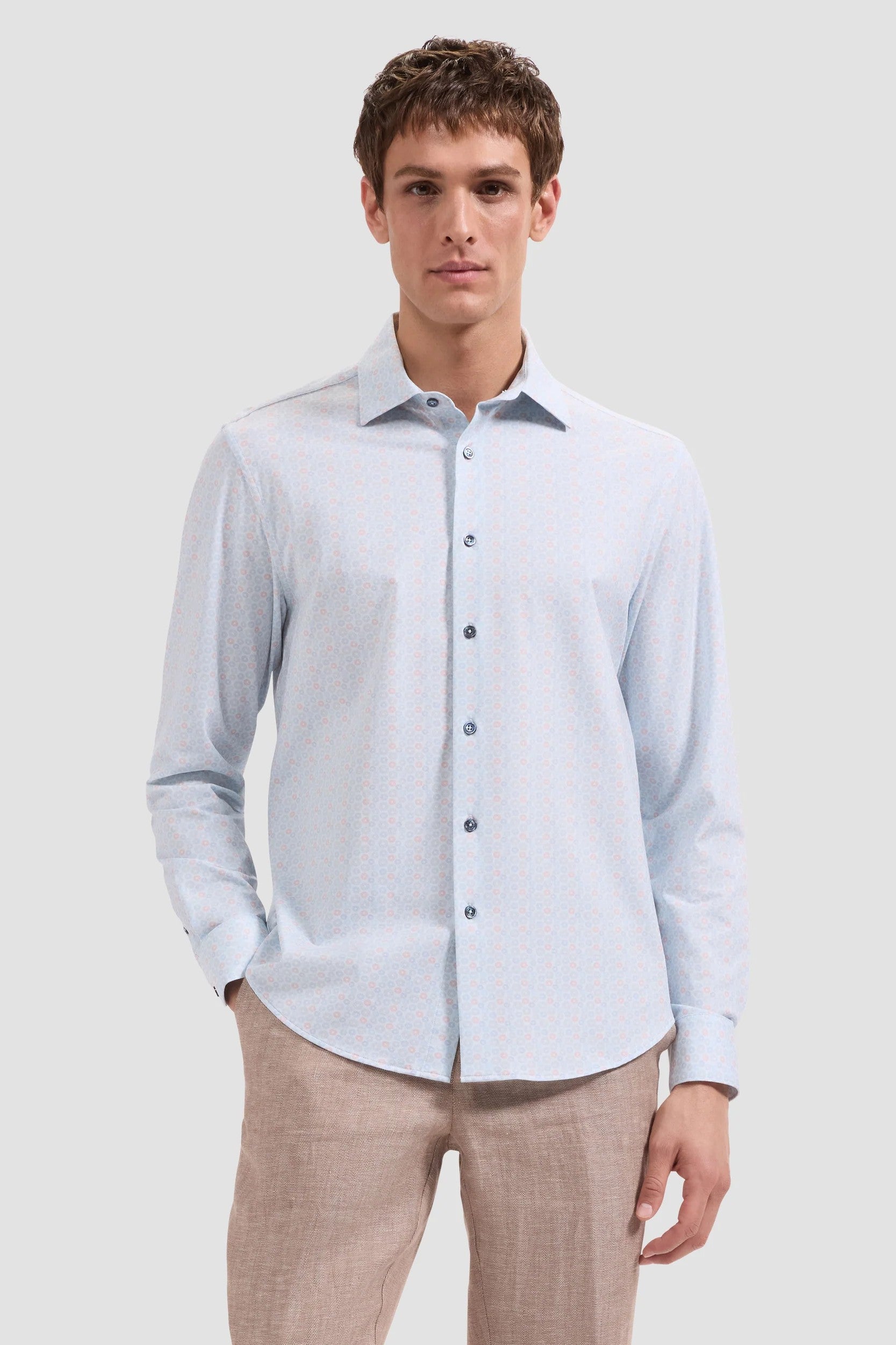 OOOHCOTTON JAMES LONG SLEEVE SHIRT - Long Sleeved Shirts - Novaman