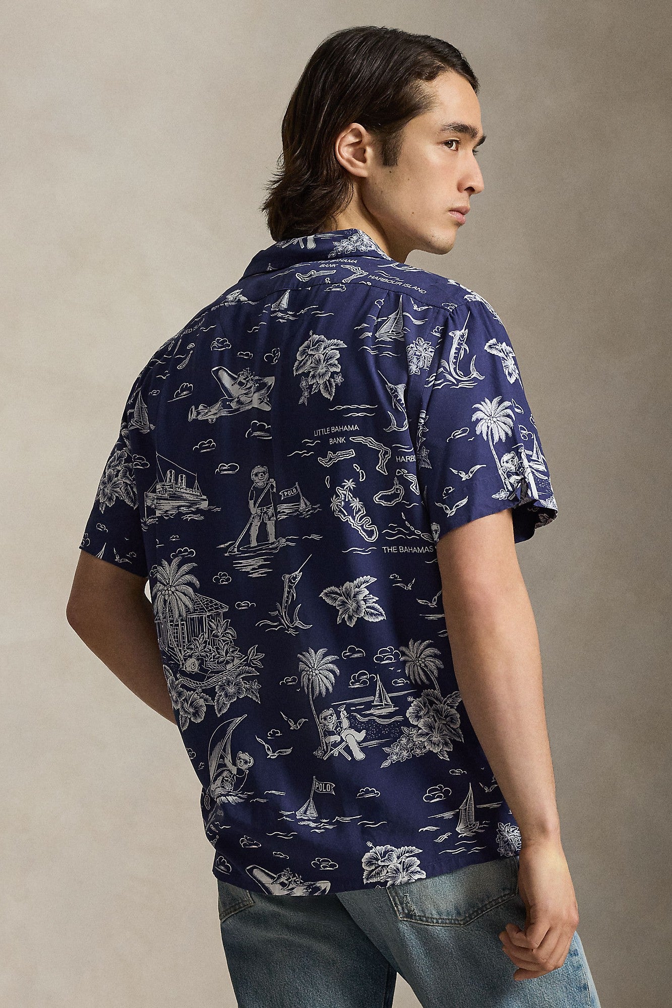 SHORT SLEEVE PLAINWEAVE CAMP SHIRT - Short Sleeve Shirts - Novaman