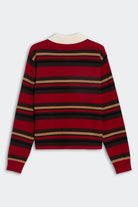 cropped stripe sweater-sassanova