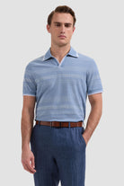 SHORT SLEEVE JOHNNY COLLAR POLO - Polos - Novaman