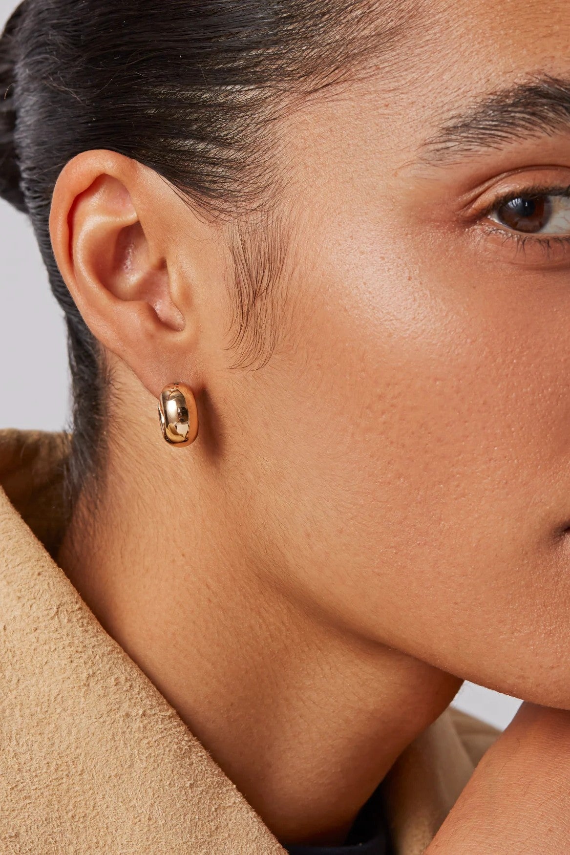 MINI TOME HOOP EARRINGS - Earrings - Sassanova