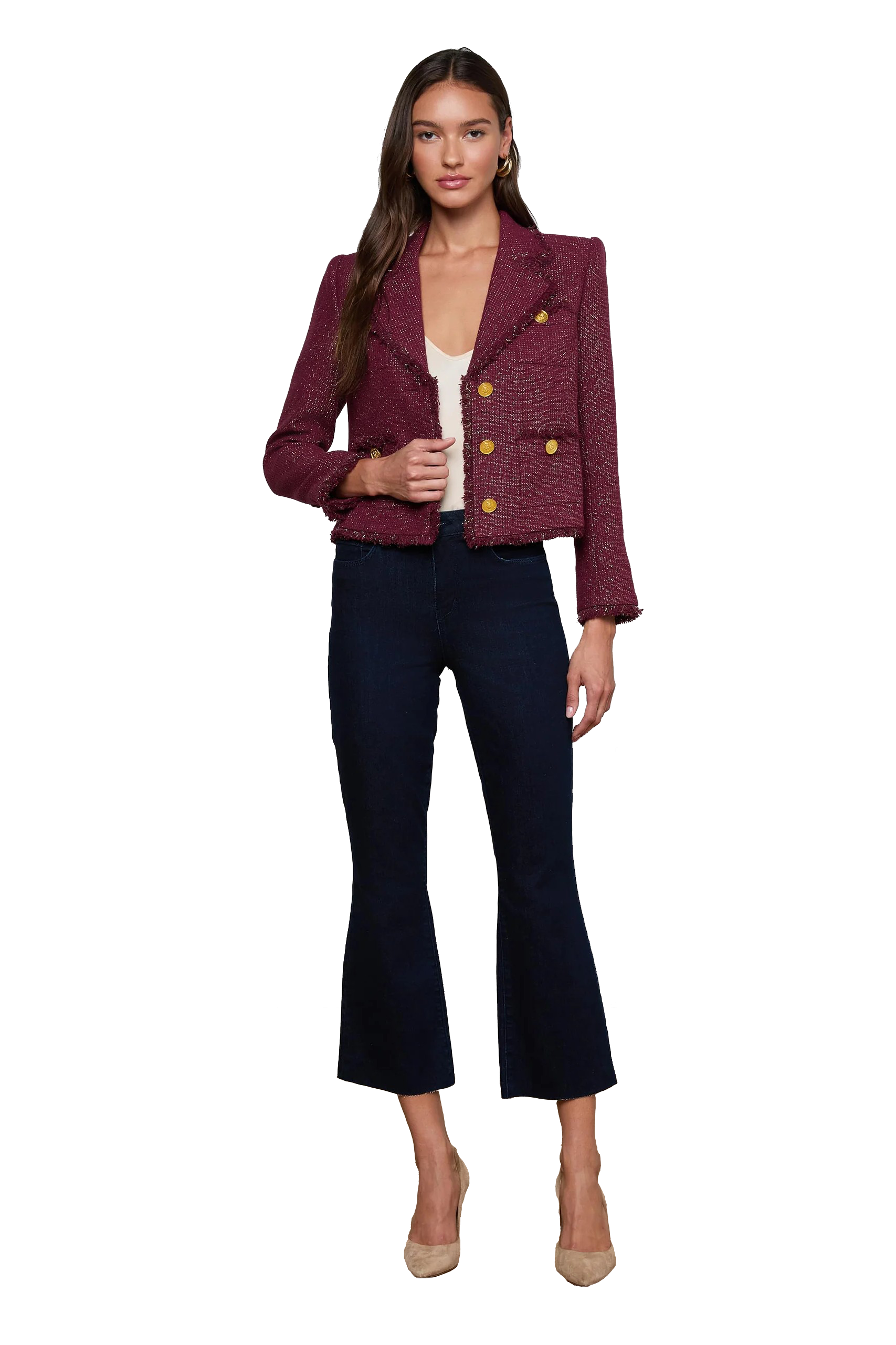 SYLVIA COLLARED JACKET (1779CNQ2) - Sassanova