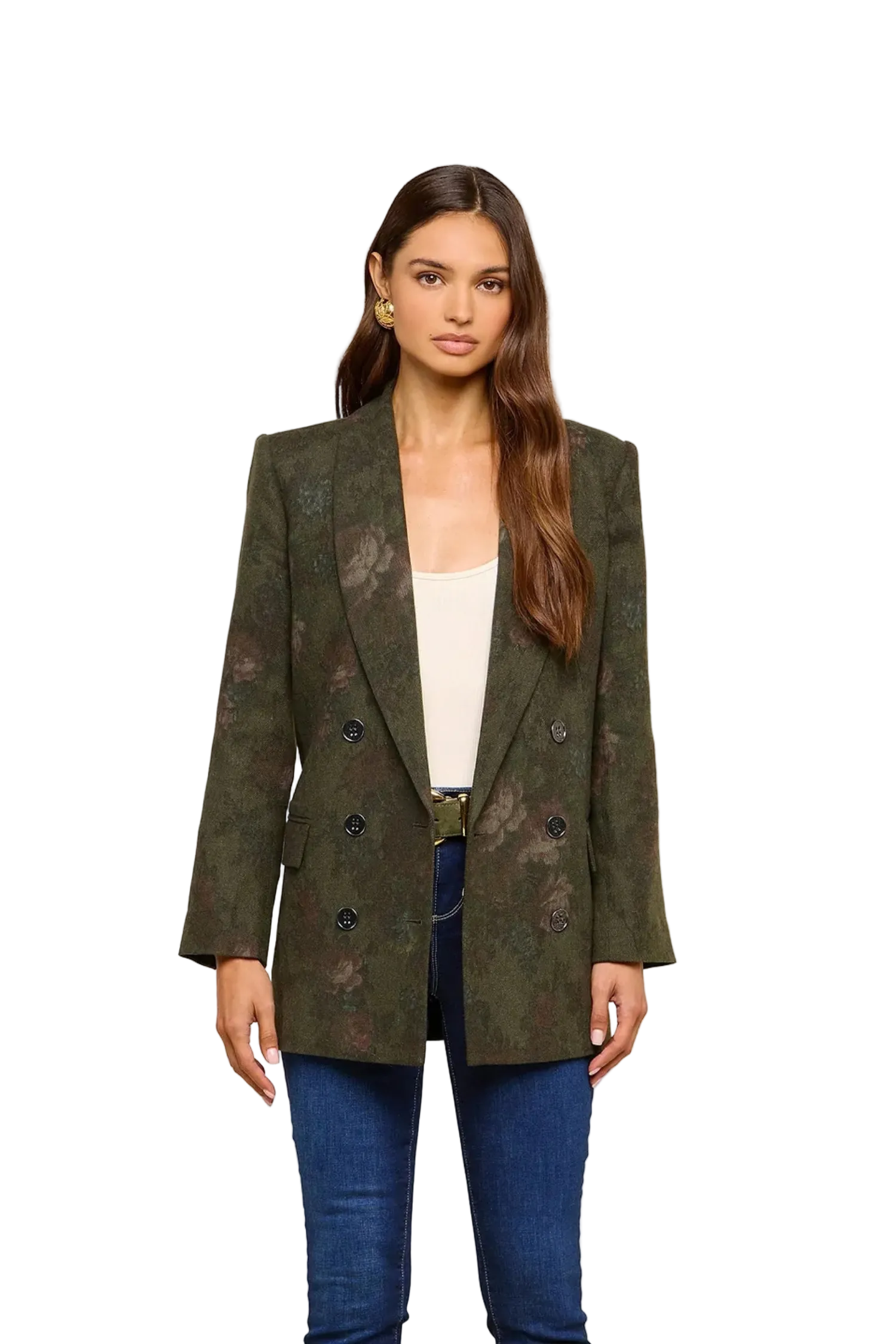 JAYDA RELAXED DOUBLE BREASTED BLAZER Sassanova / Novaman