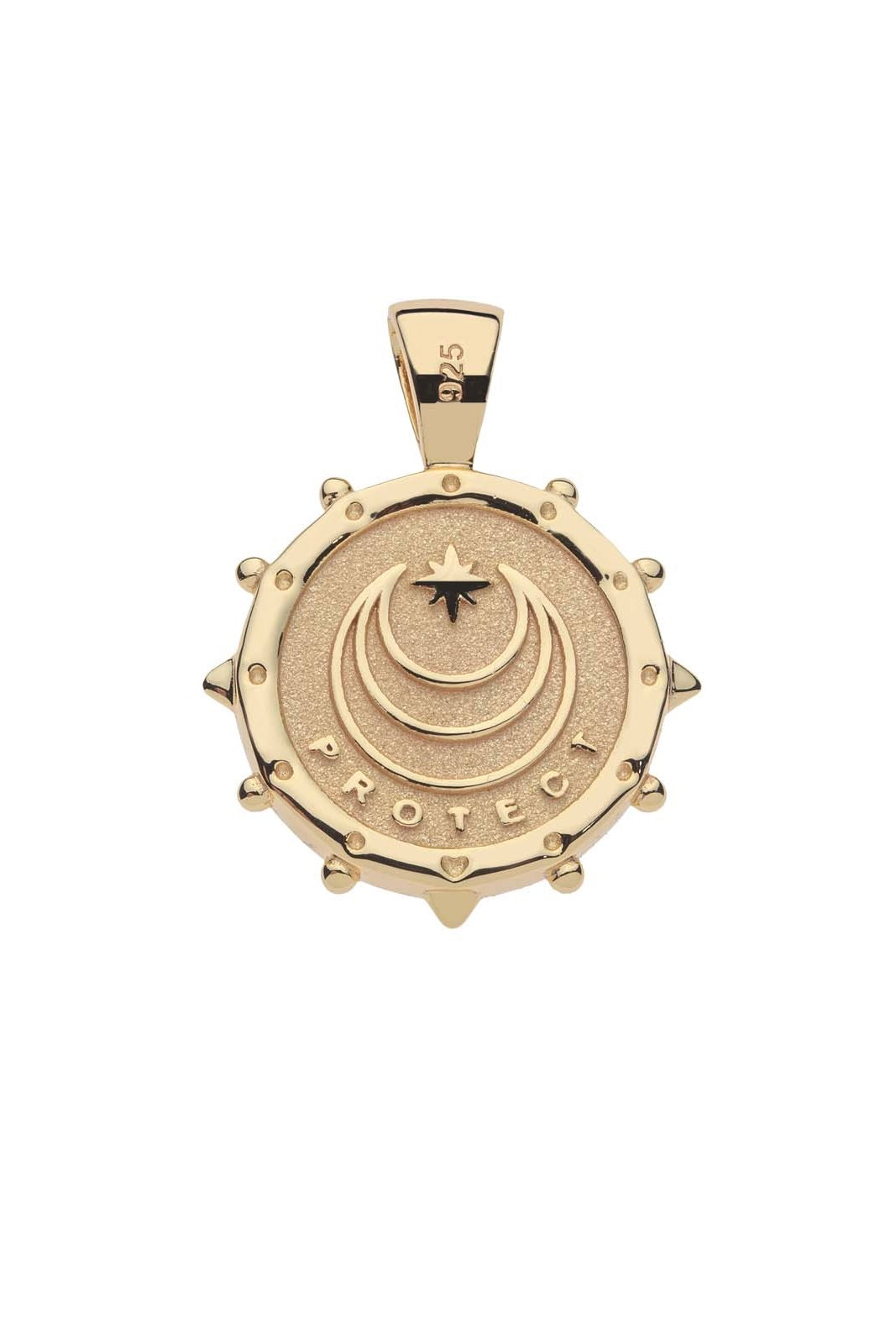 PROTECT EMBELLISHED BL/WHT TOPAZ WATCHFUL EYE NECKLACE- SATELLITE CHAIN
sassanova