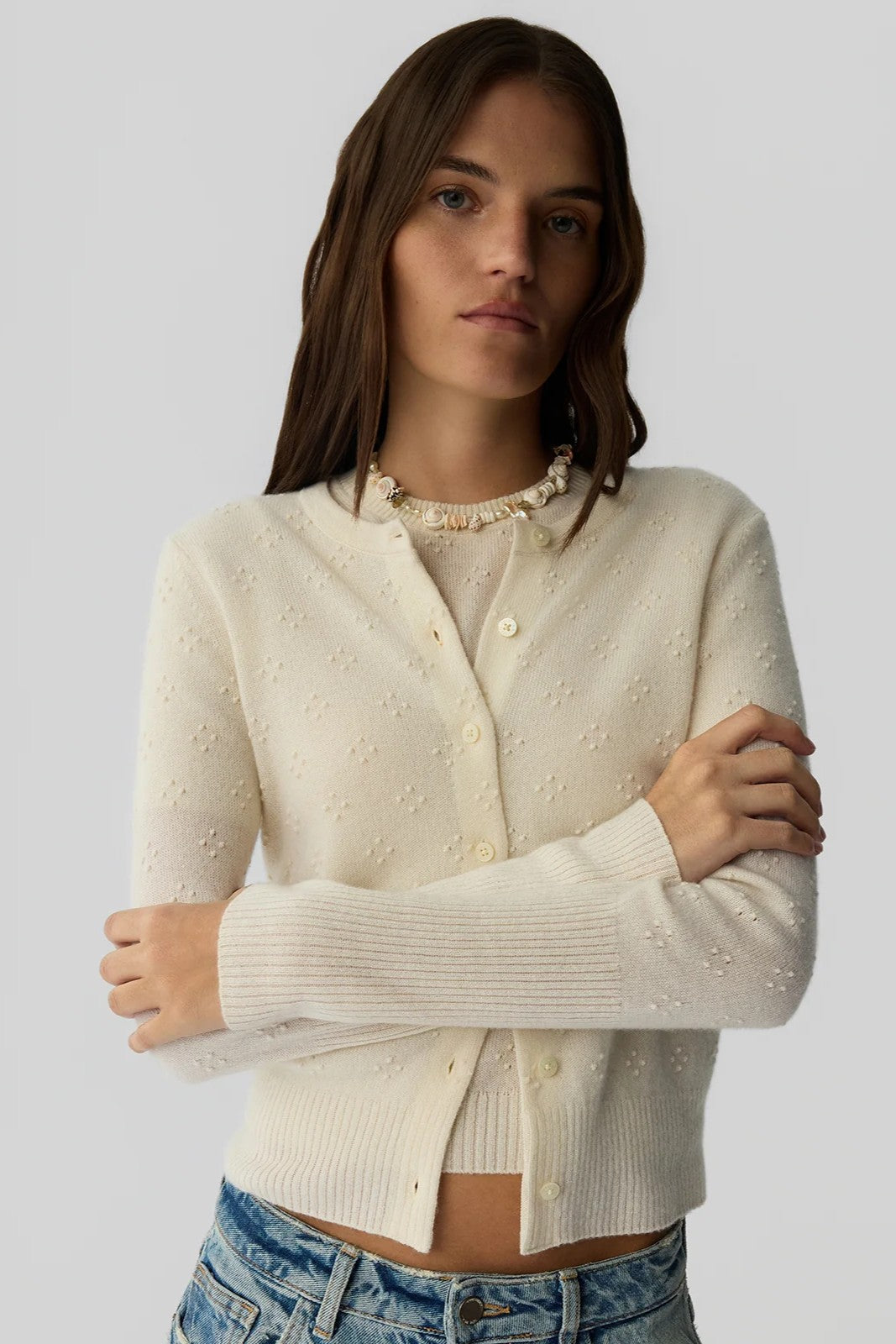 COMPASS JANE CARDIGAN - Sweaters - Sassanova