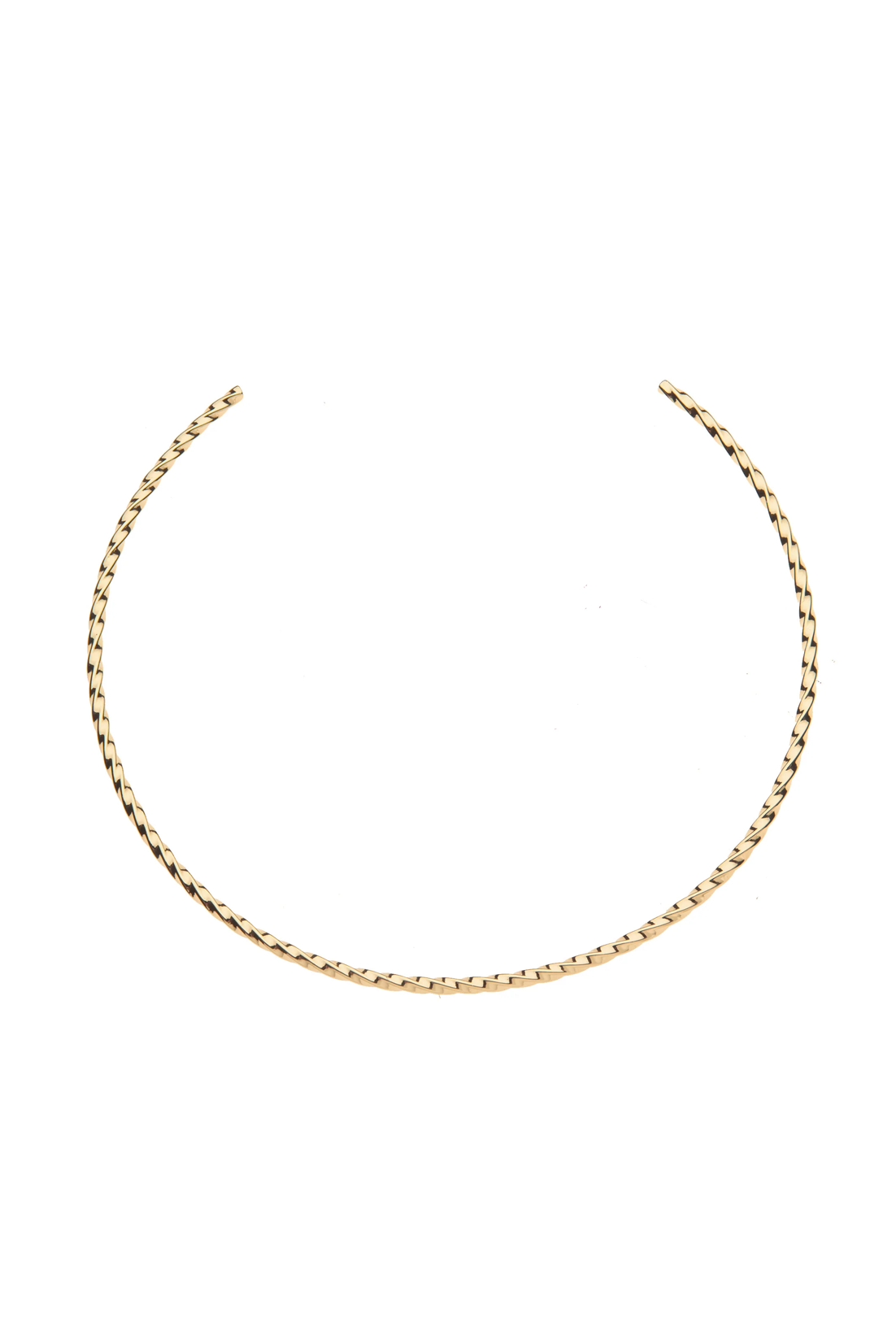 TWISTED NECK CUFF - Necklaces - Sassanova