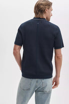 HARVEY RIBBED POLO - Polos - Novaman