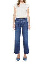 PATCH POCKET MID RISE MAVEN ANKLE - Jeans - Sassanova