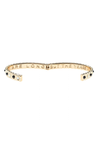 FOREVER TIME FLIES BANGLE- ONYX & MOP Sassanova