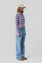 COLLEGIATE STRIPE POLO - Sweaters - Sassanova